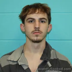 Mugshot of Mason Cole Harris booked in Nolan County, Texas on August 28, 2026