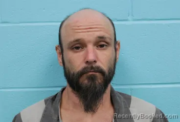 Mugshot of Justin Bryant Rule booked in Nolan County, Texas on August 29, 2026