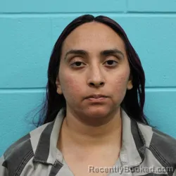 Mugshot of Nadia Nalley Gloria booked in Nolan County, Texas on August 31, 2026