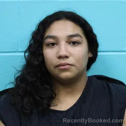 Mugshot of Remara Juliann Salinas booked in Nolan County, Texas on September 8, 2026