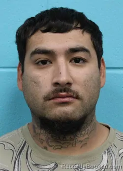 Mugshot of Elijah Anthony Renteria booked in Nolan County, Texas on September 9, 2026