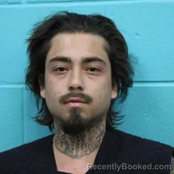 Mugshot of Anthony Tiffanio Trevino booked in Nolan County, Texas on September 26, 2026