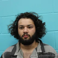Mugshot of Tayton Ryan Thompson booked in Nolan County, Texas on October 2, 2026