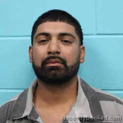 Mugshot of Adam Joel Perez booked in Nolan County, Texas on October 2, 2026