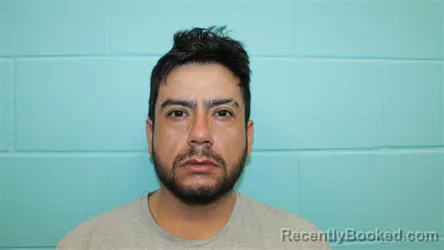 Mugshot of Christopher Garcia-Chavez booked in Nolan County, Texas on October 18, 2026