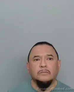 Mugshot of Roberto Rivera Lopez booked in Nueces County, Texas on August 31, 2026