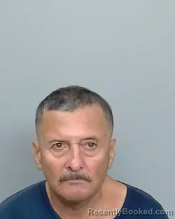 Mugshot of Ruben Luna Garza booked in Nueces County, Texas on September 16, 2026