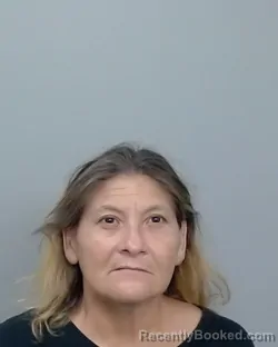 Mugshot of Monica Garcia booked in Nueces County, Texas on September 9, 2026