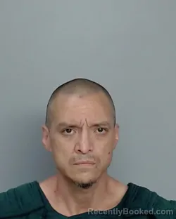 Mugshot of JOHN ANTHONY TREVINO booked in Nueces County, Texas on June 12, 2026