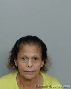 Mugshot of Patricia Castillo booked in Nueces County, Texas on September 22, 2026