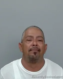 Mugshot of Emeterio Arellano booked in Nueces County, Texas on September 13, 2026