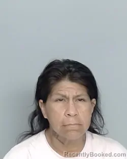 Mugshot of TERESA YBARRA booked in Nueces County, Texas on July 28, 2026