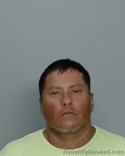 Mugshot of JUAN JESUS AGUILAR booked in Nueces County, Texas on July 30, 2026