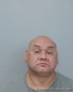 Mugshot of Juan Fidel Saenz booked in Nueces County, Texas on September 12, 2026