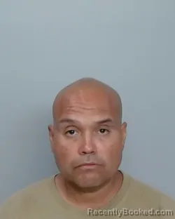 Mugshot of Manuel Garcia booked in Nueces County, Texas on September 16, 2026
