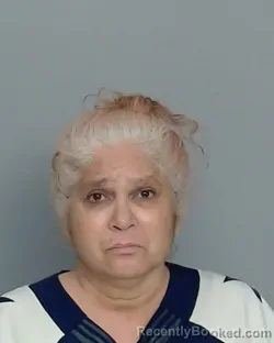 Mugshot of Lisa Rodriguez Pina booked in Nueces County, Texas on July 17, 2026