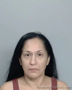 Mugshot of MARIA AGUILAR booked in Nueces County, Texas on August 1, 2026
