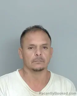Mugshot of Jose Reyes booked in Nueces County, Texas on July 24, 2026
