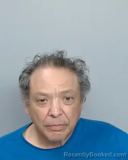 Mugshot of David Calderon booked in Nueces County, Texas on September 16, 2026