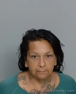 Mugshot of Mary Lou Sanchez booked in Nueces County, Texas on July 17, 2026