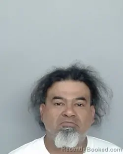 Mugshot of DAVID ROGERO CALVILLO booked in Nueces County, Texas on April 7, 2026