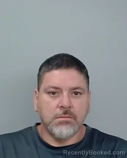 Mugshot of David Rodriguez booked in Nueces County, Texas on October 15, 2026