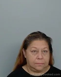 Mugshot of Rosemary Pringle Moore booked in Nueces County, Texas on September 14, 2026