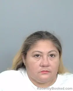 Mugshot of Desiree Trevino booked in Nueces County, Texas on July 22, 2026