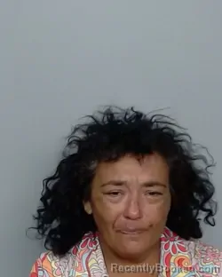 Mugshot of April Garcia booked in Nueces County, Texas on September 2, 2026