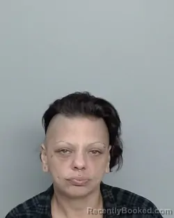 Mugshot of Brenda Martinez booked in Nueces County, Texas on September 7, 2026