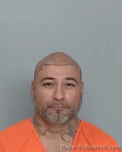 Mugshot of Angel Flores booked in Nueces County, Texas on July 22, 2026