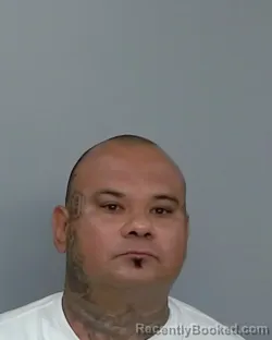 Mugshot of Miguel Vela booked in Nueces County, Texas on July 25, 2026