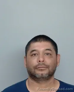 Mugshot of Cristoval Salinas booked in Nueces County, Texas on September 6, 2026