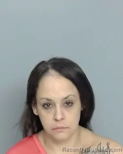 Mugshot of Anastacia Canales booked in Nueces County, Texas on July 24, 2026