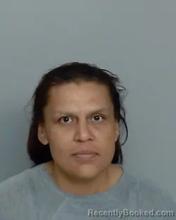 Mugshot of Veronica Reyna booked in Nueces County, Texas on July 16, 2026