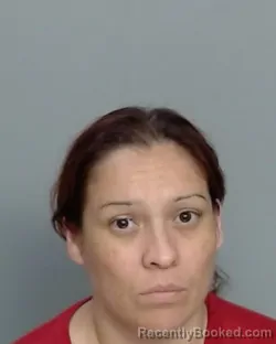 Mugshot of RUBY REYES booked in Nueces County, Texas on April 23, 2026