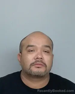 Mugshot of Andres Perales booked in Nueces County, Texas on July 12, 2026