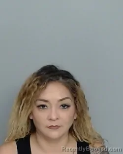 Mugshot of Valerie Perez booked in Nueces County, Texas on July 20, 2026