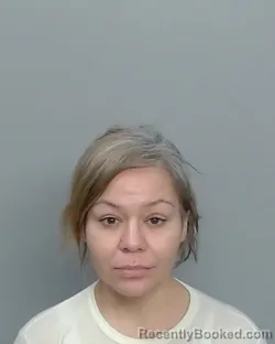 Mugshot of Amanda Guerrero booked in Nueces County, Texas on September 11, 2026