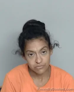 Mugshot of ASHLEY VICTORIA GARCIA booked in Nueces County, Texas on June 21, 2026