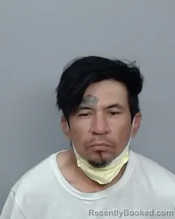 Mugshot of Gerald Lee Medina booked in Nueces County, Texas on September 2, 2026