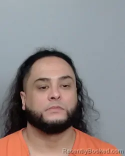 Mugshot of David Ibarra booked in Nueces County, Texas on August 18, 2026