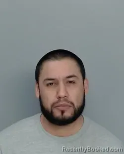 Mugshot of BENJAMIN VASQUEZ booked in Nueces County, Texas on August 3, 2026