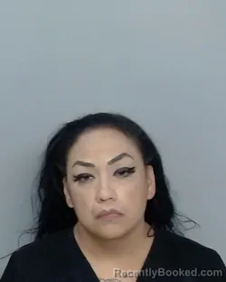 Mugshot of San Juanita Ramos booked in Nueces County, Texas on August 27, 2026