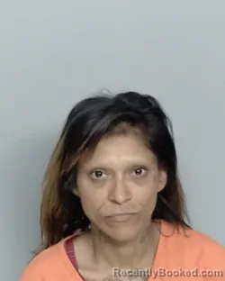 Mugshot of SANTANA PEREZ booked in Nueces County, Texas on April 7, 2026