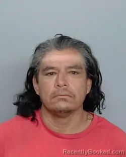 Mugshot of Juan Francisco Luna booked in Nueces County, Texas on September 23, 2026