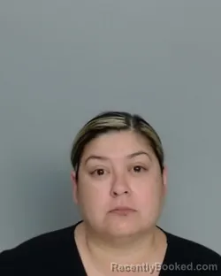 Mugshot of Lydia Esmeralda Garza booked in Nueces County, Texas on July 21, 2026