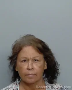 Mugshot of Liza Garcia Jarrett booked in Nueces County, Texas on September 20, 2026