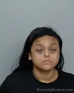Mugshot of Emily Alonzo booked in Nueces County, Texas on September 20, 2026