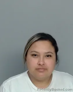 Mugshot of Cassandra Carvajal booked in Nueces County, Texas on July 14, 2026
